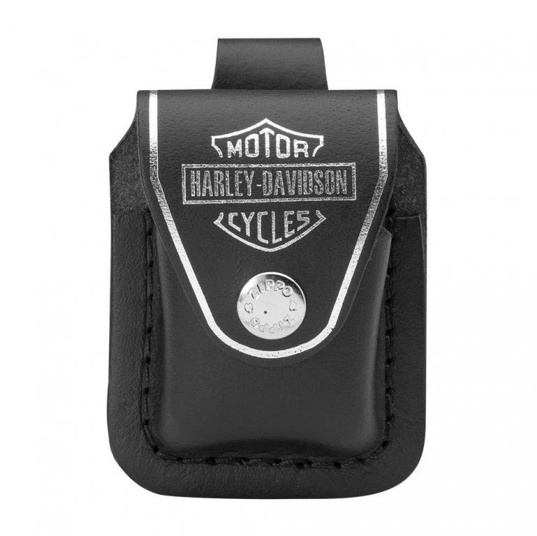Zippo Kožené pouzdro Harley-Davidson na zapalovač