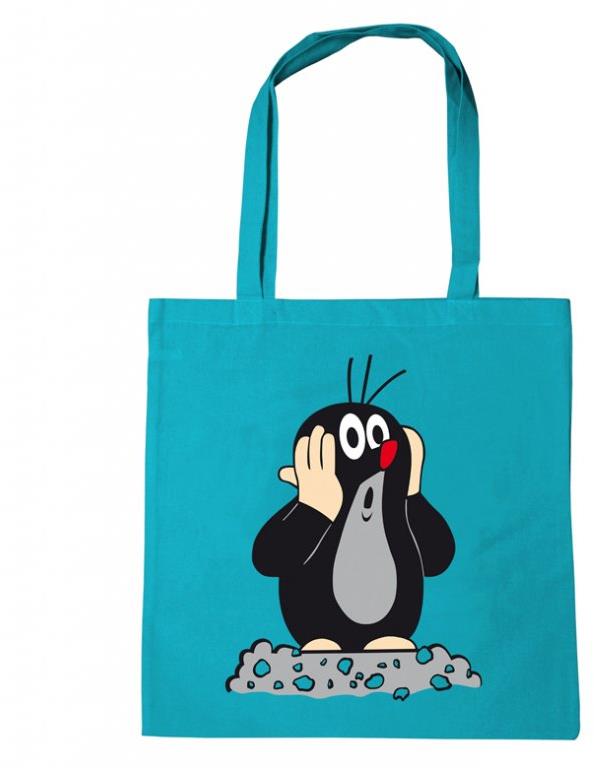 Nákupní taška Krteček: OH! od Logoshirt s veselým motivem.