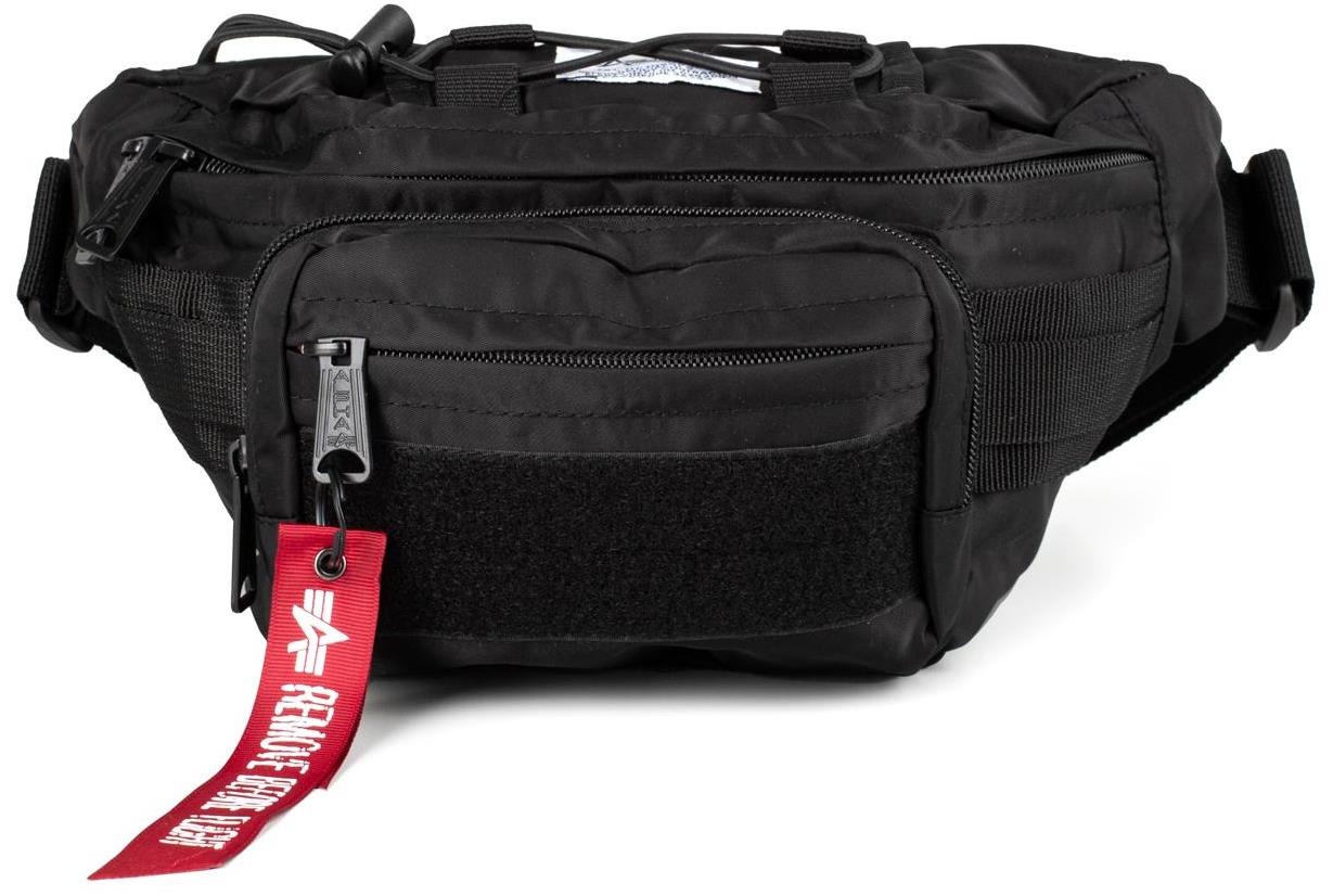 ALPHA INDUSTRIES Tactical Waist bag černá