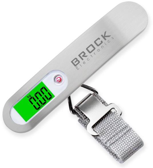 BROCK Váha na zavazadla, digitální, 10 g - 5 kg