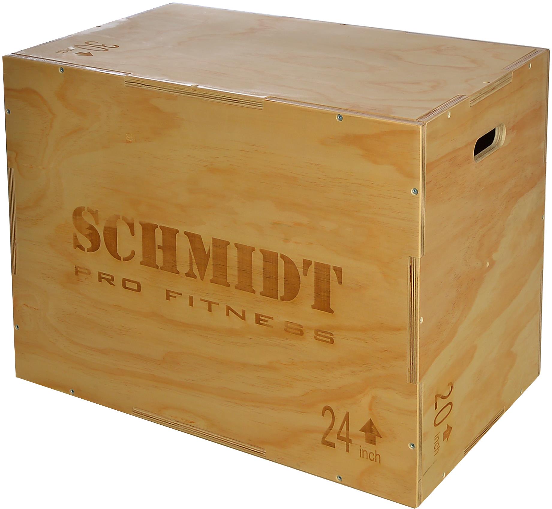 Fitnessline Plyometrická dřevěná bedna – Plyo Box