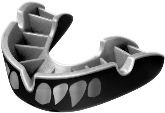 OPRO Silver Jawz černá/stříbrná