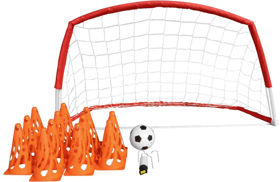 MASTER SPORT Branka 122 × 61 × 61 cm s tréninkovým příslušenstvím