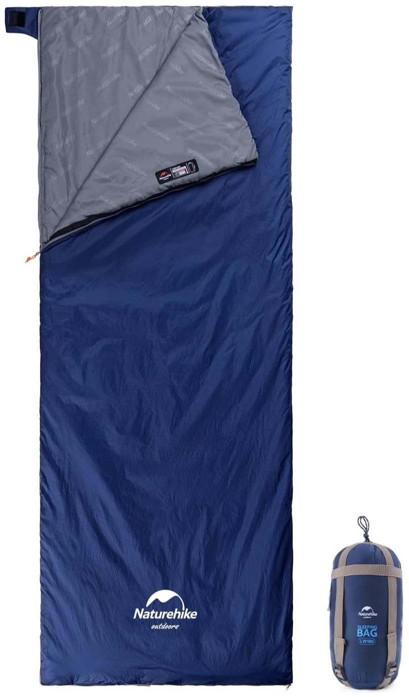 Naturehike Mini ultra lehký LW180 spací pytel 680 g, vel. M, navy