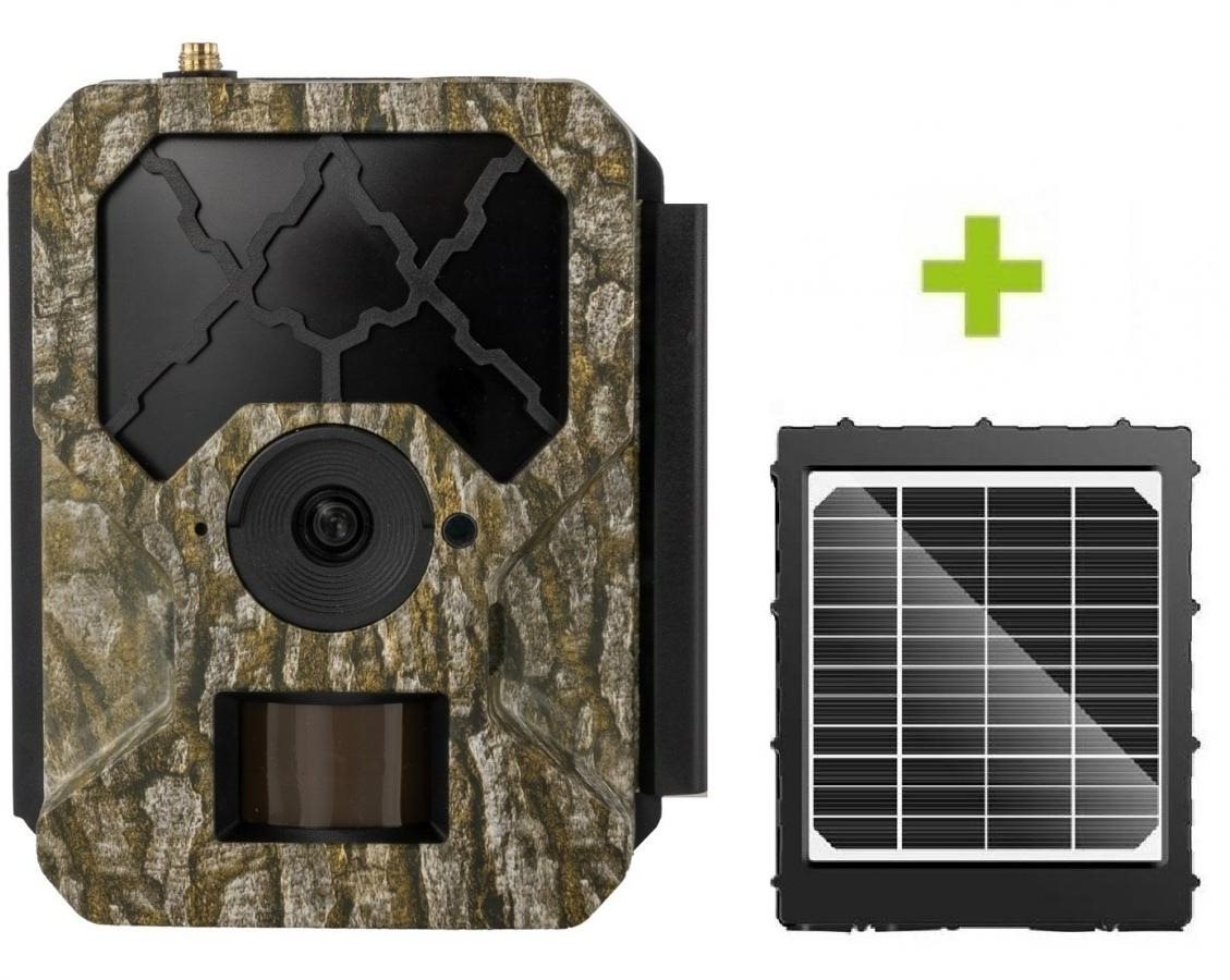 OXE Fotopast HORNET 4G a solární panel + SIM karta