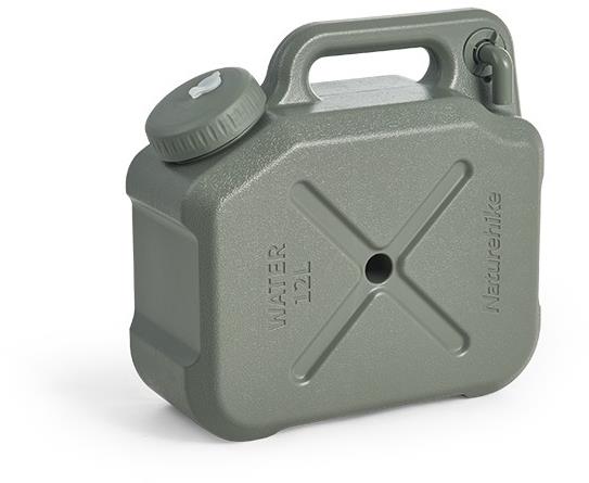 Naturehike Kanystr na vodu 12L s kohoutkem, zesílený, zelený