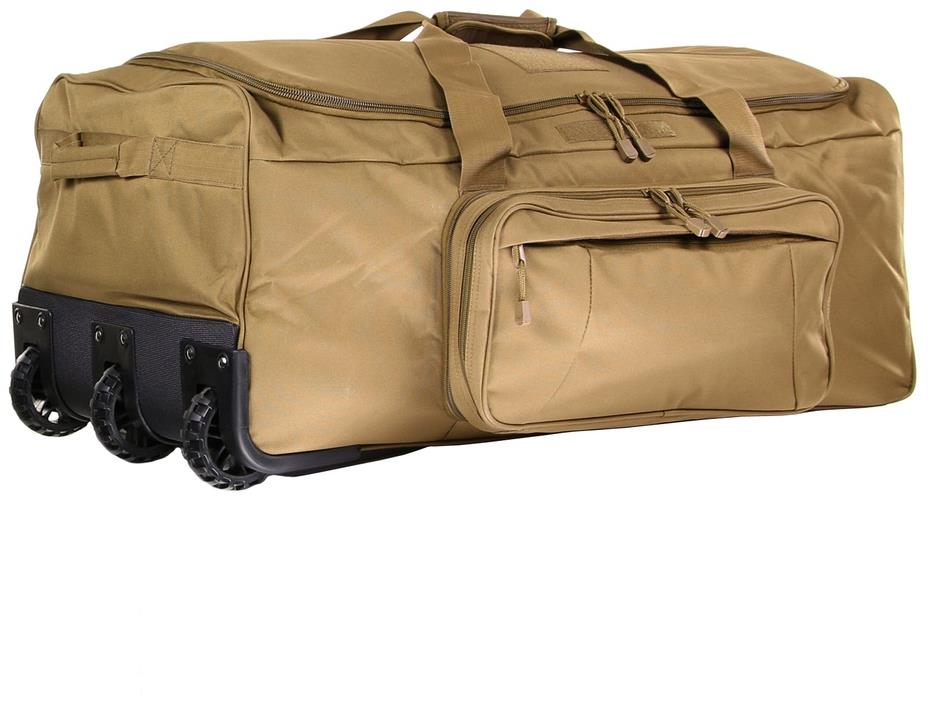 101 INC Commando s kolečky hnědá coyote