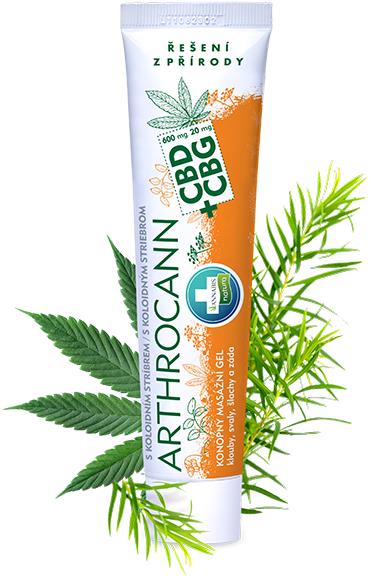 Annabis Arthrocann konopný gel na klouby, svaly a šlachy 75 ml