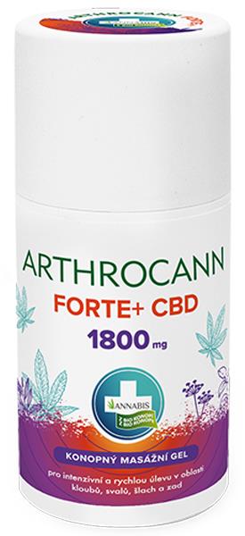 Annabis Arthrocann Forte+ CBD 1800 mg masážní gel 90 ml