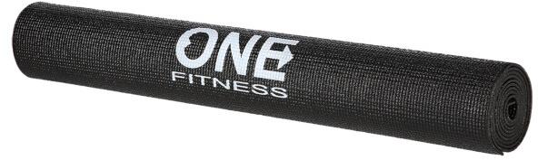 ONE Fitness Podložka pro jógu YM01 černá