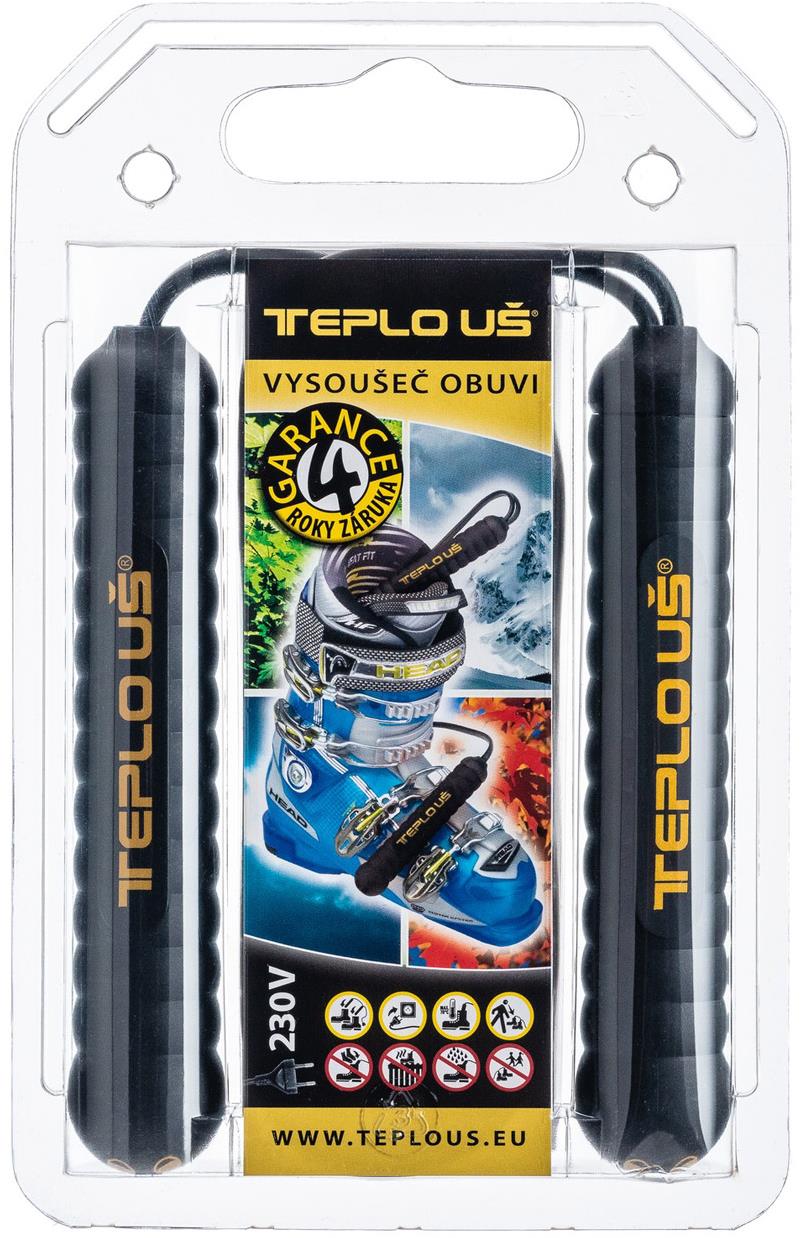 Lerko sport Teplo Uš na 230 V černý