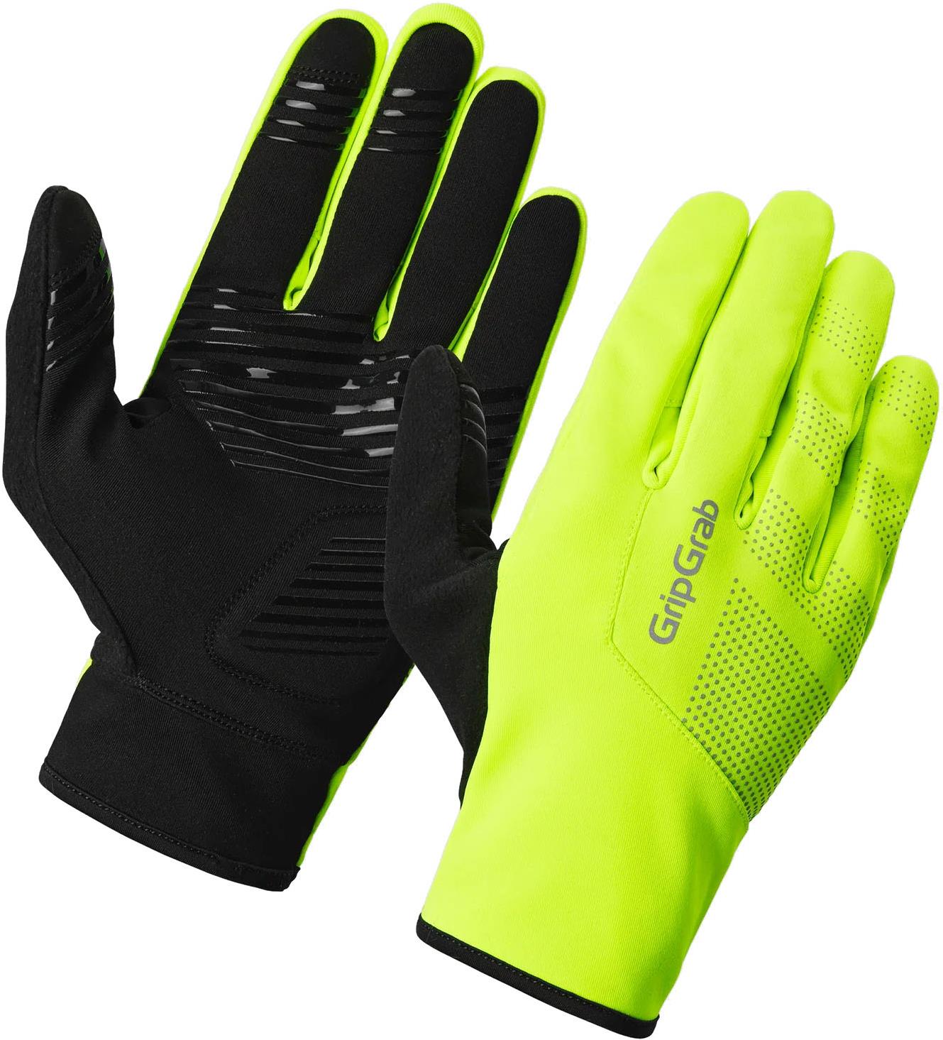 Grip Grab Ride 2 Windproof Spring-Autumn Gloves Yellow Hi-Vis - L