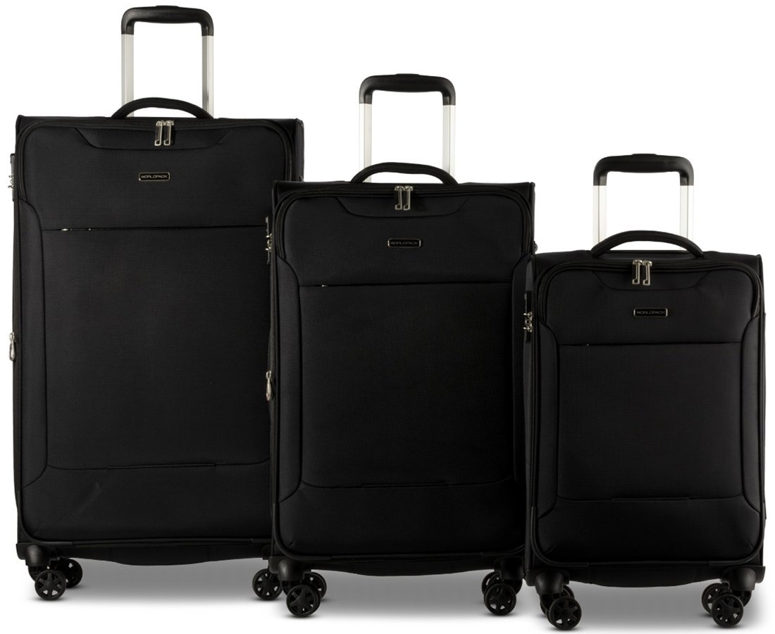 WORLDPACK Sada kufrů Victoria Black set