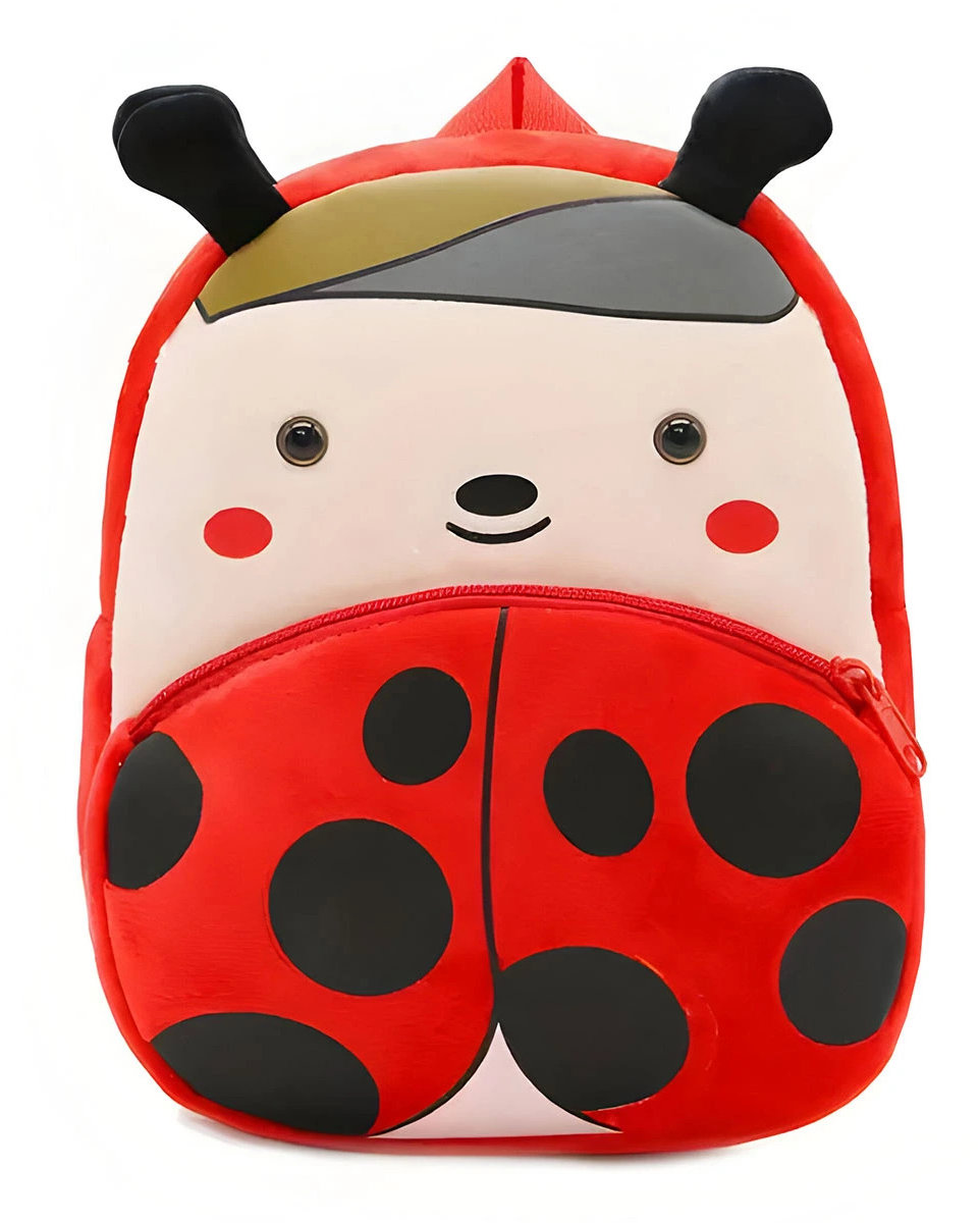 Excellent Semišový batoh červený - Beruška