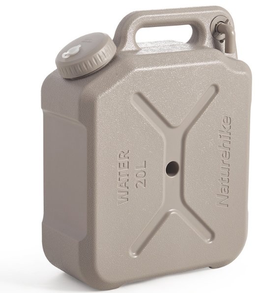 Naturehike Kanystr na vodu 20L s kohoutkem,zesílený, béžový