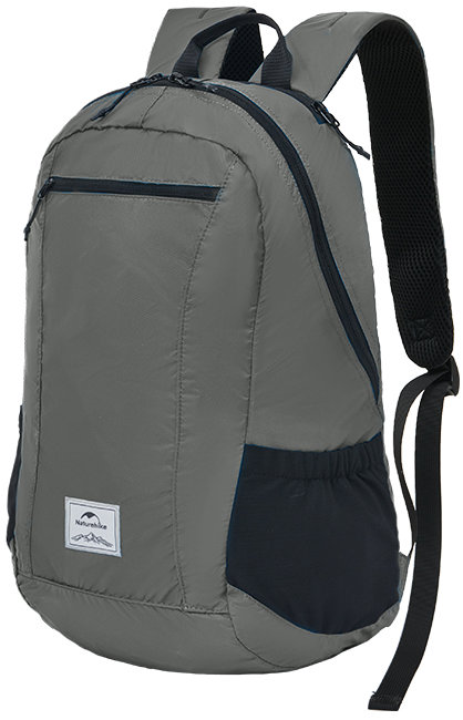 Naturehike Ultralight sbalitelný batoh 25 l, 230 g, šedý