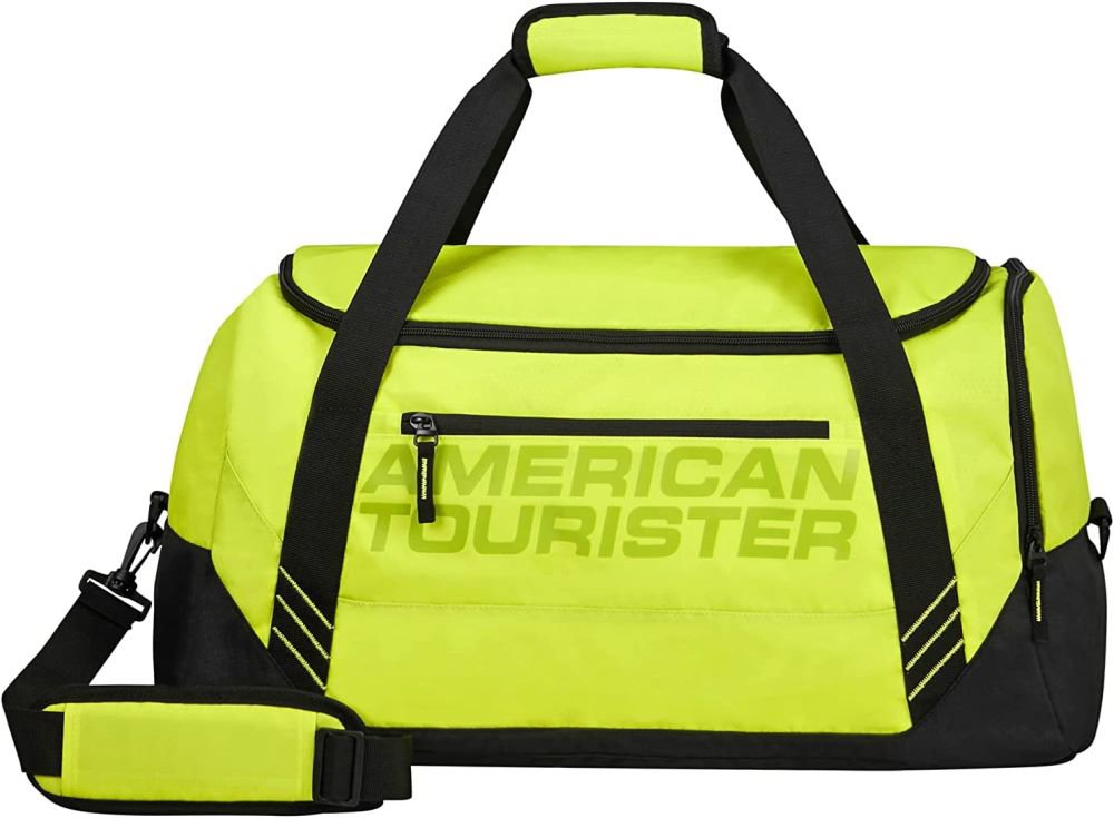 American Tourister Taška Urban Groove UG23 Duffle Sport Black/Lime