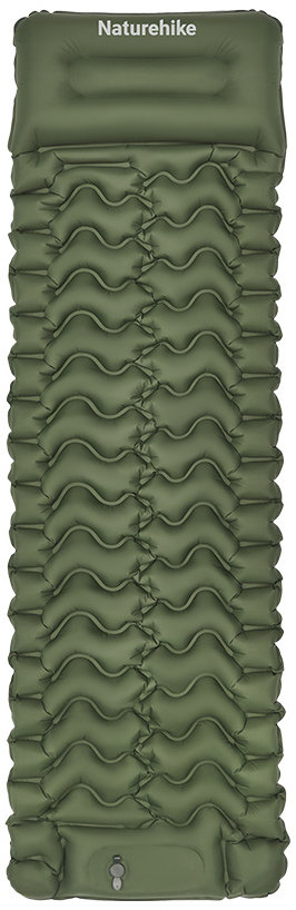 Naturehike Nafukovací karimatka FC01 s nožní pumpou 680 g, zelená