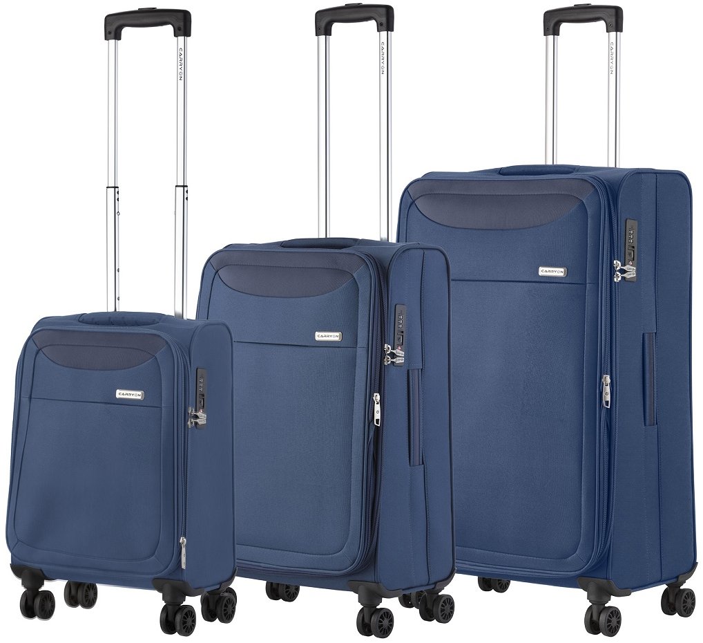 Carry On Sada kufrů Air Steel Blue 3 ks