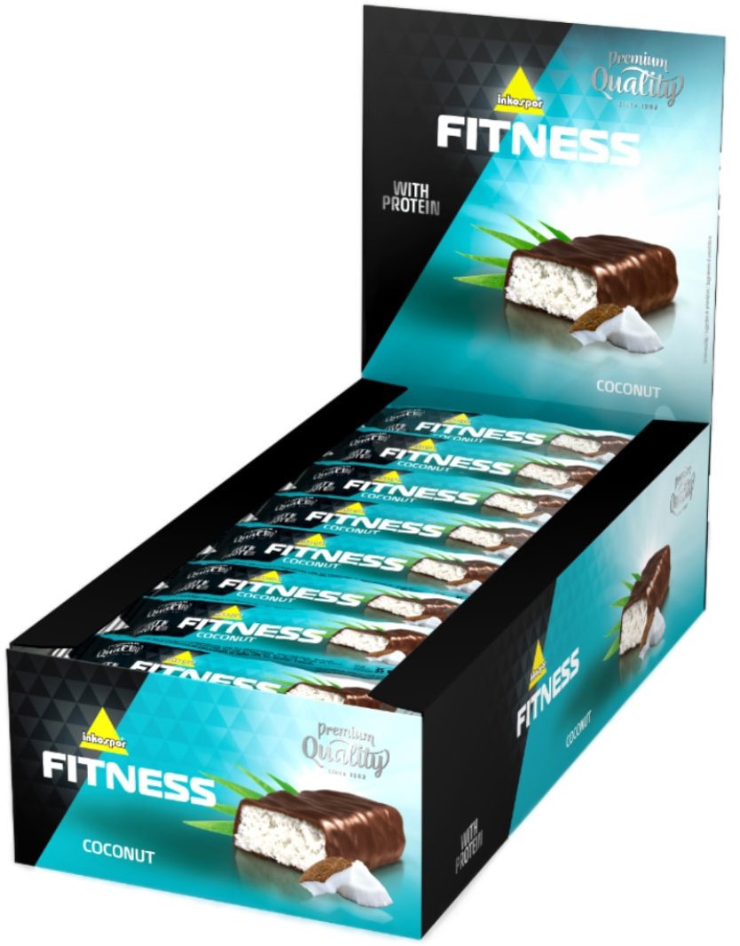 Inkospor Fitness kokos 35 g | balení 24 ks