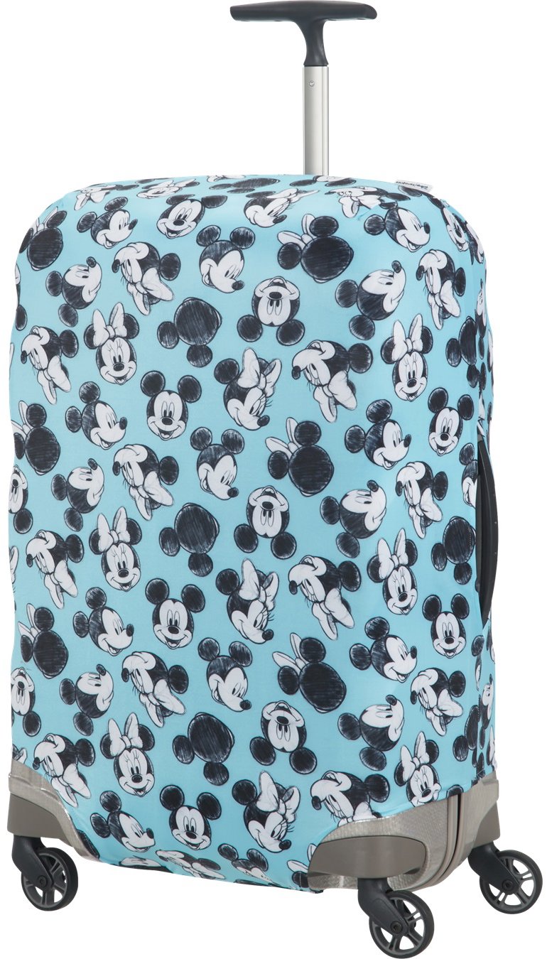 Samsonite Obal na střední kufr Disney Mickey/Minnie Blue