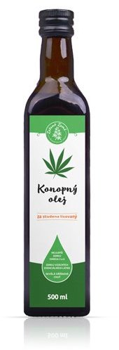 Zelená Země Konopný olej 500 ml