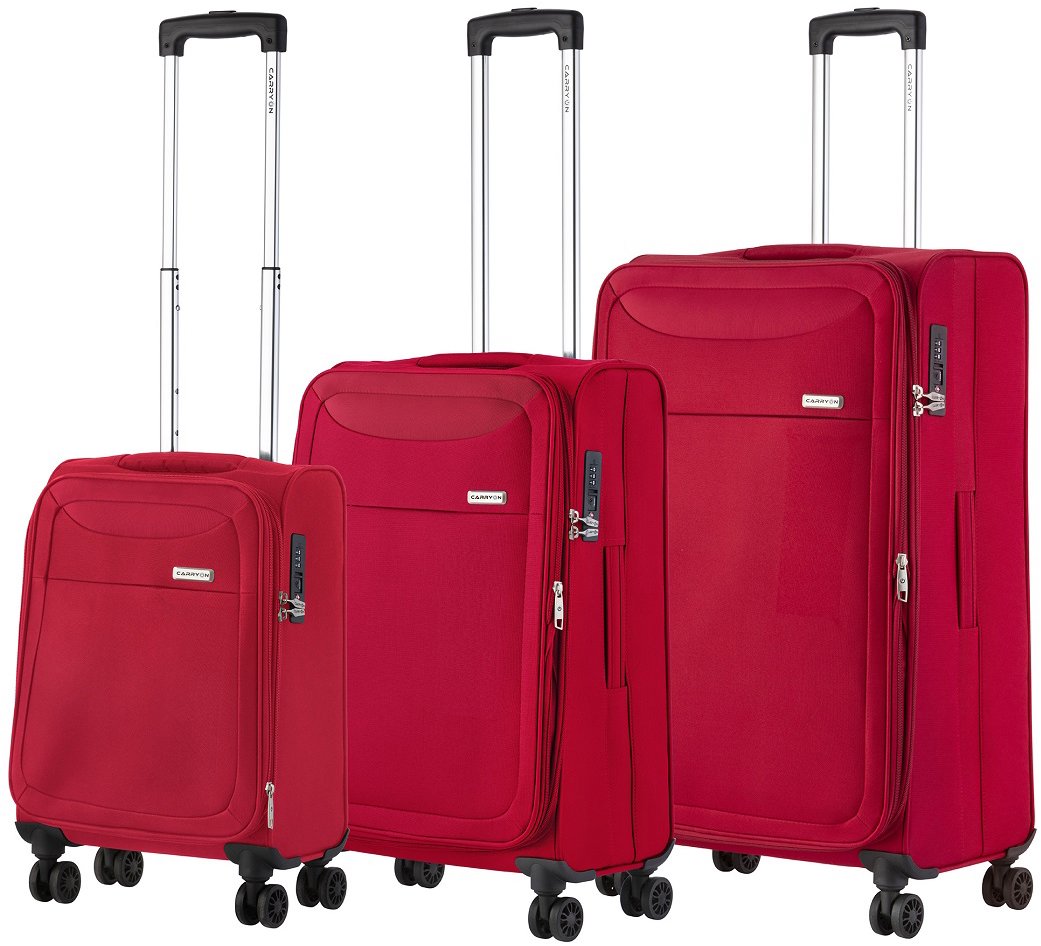 Carry On Sada kufrů Air Cherry Red 3 ks