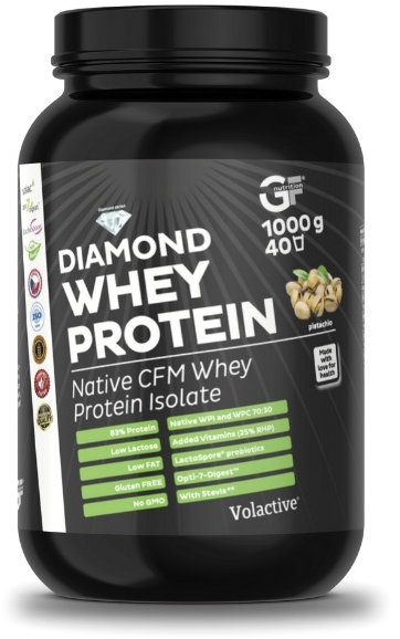 GF Nutrition Diamond Whey Protein 1000 g - dubai chocolate