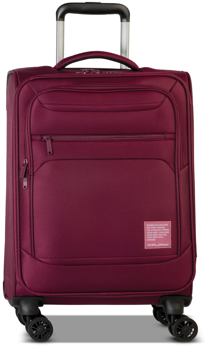 WORLDPACK Příruční kufr 55 cm Bern Wine Red