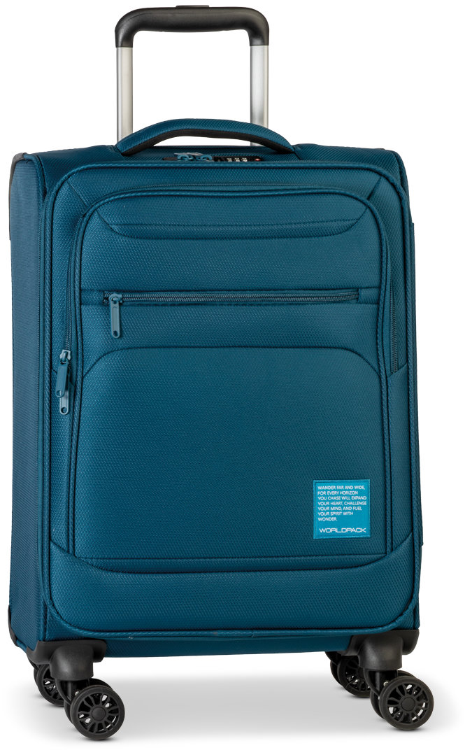 WORLDPACK Příruční kufr 55 cm Bern Blue Green