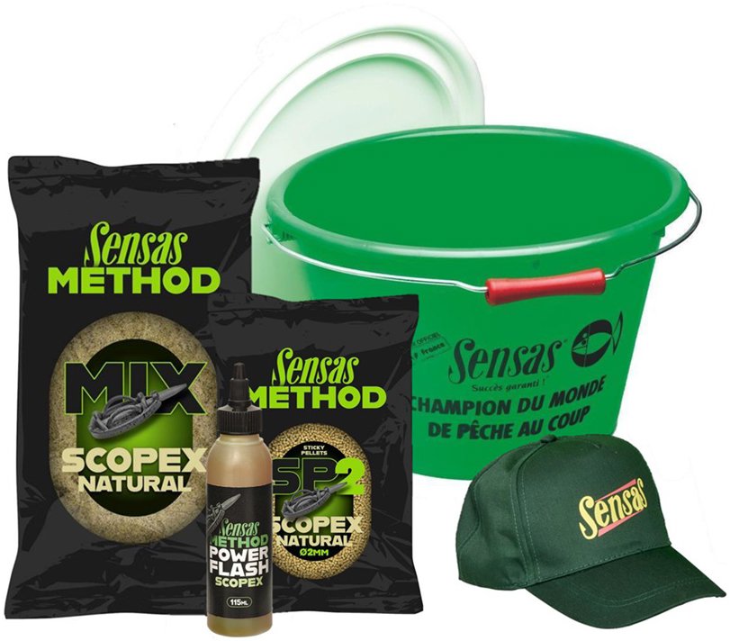 Sensas Akční kbelík Method Mix Scopex