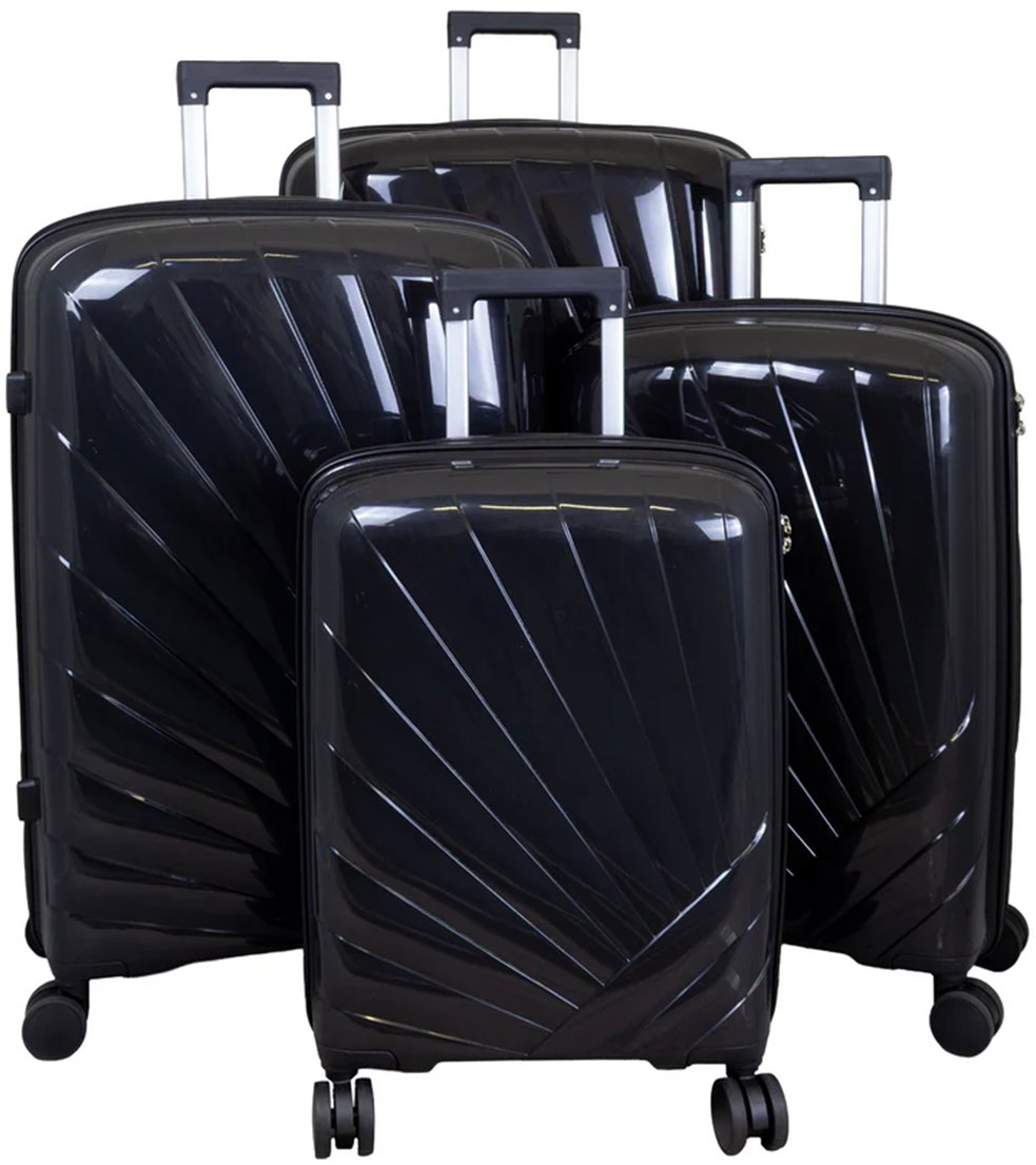 MONOPOL Sada kufrů Florence Black 4 ks