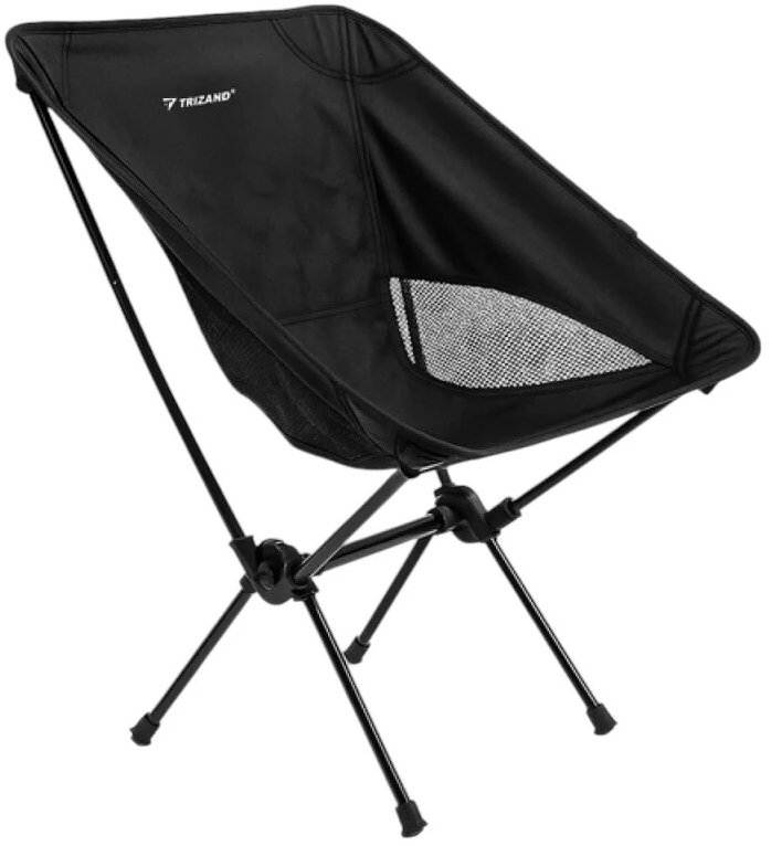 Trizand 25074 Rybářské skládací křeslo, černé