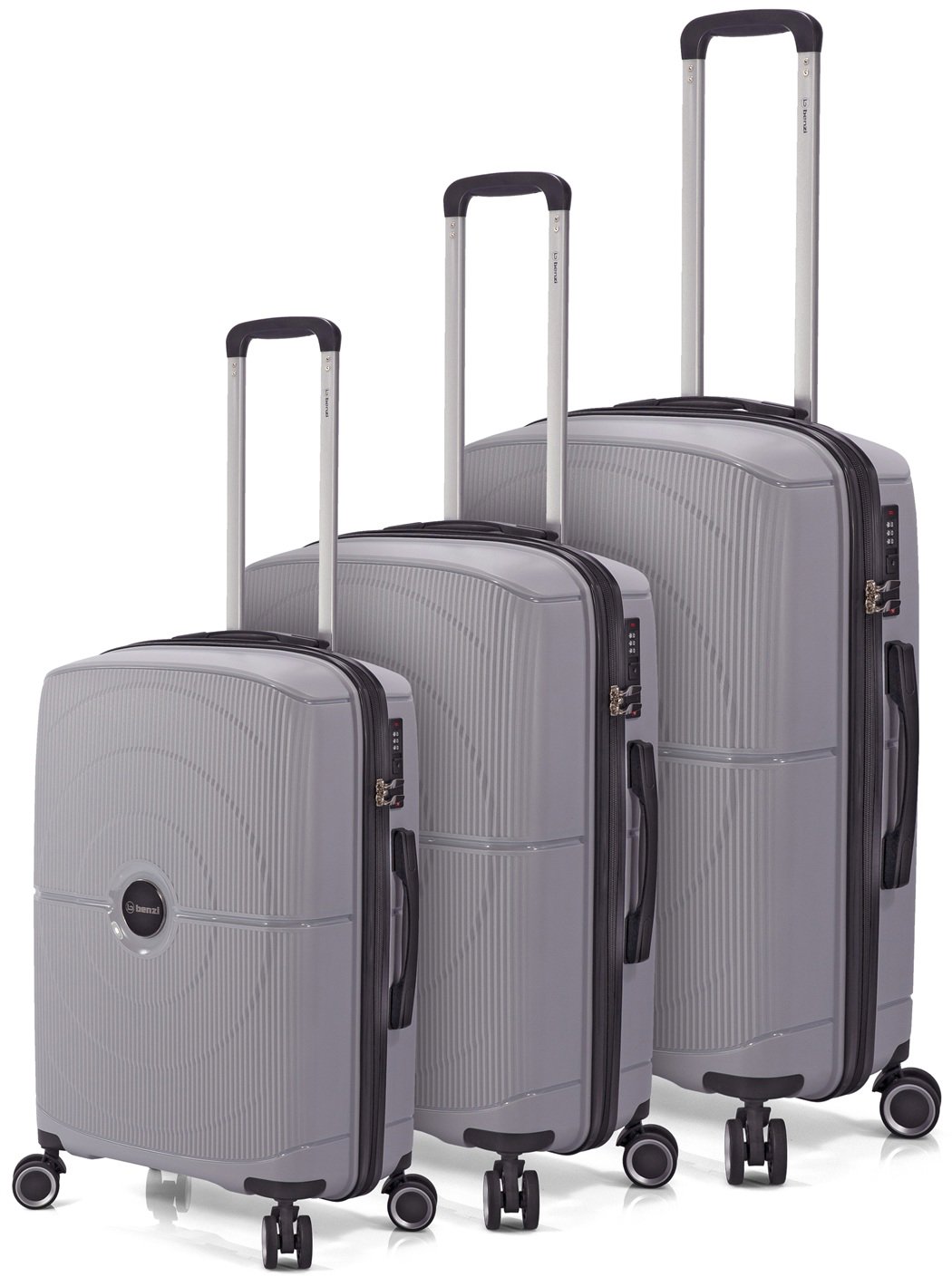 BENZI Sada kufrů BZ 5711 grey 3-set