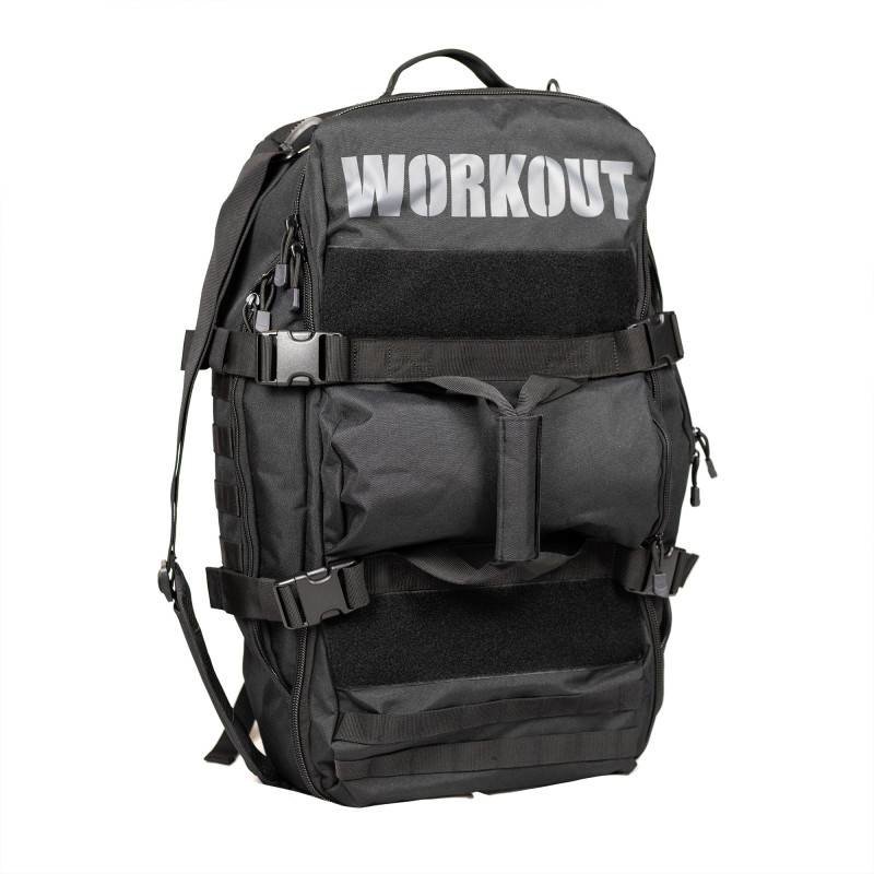 Batoh-taška přes rameno WORKOUT 2.0 - černá