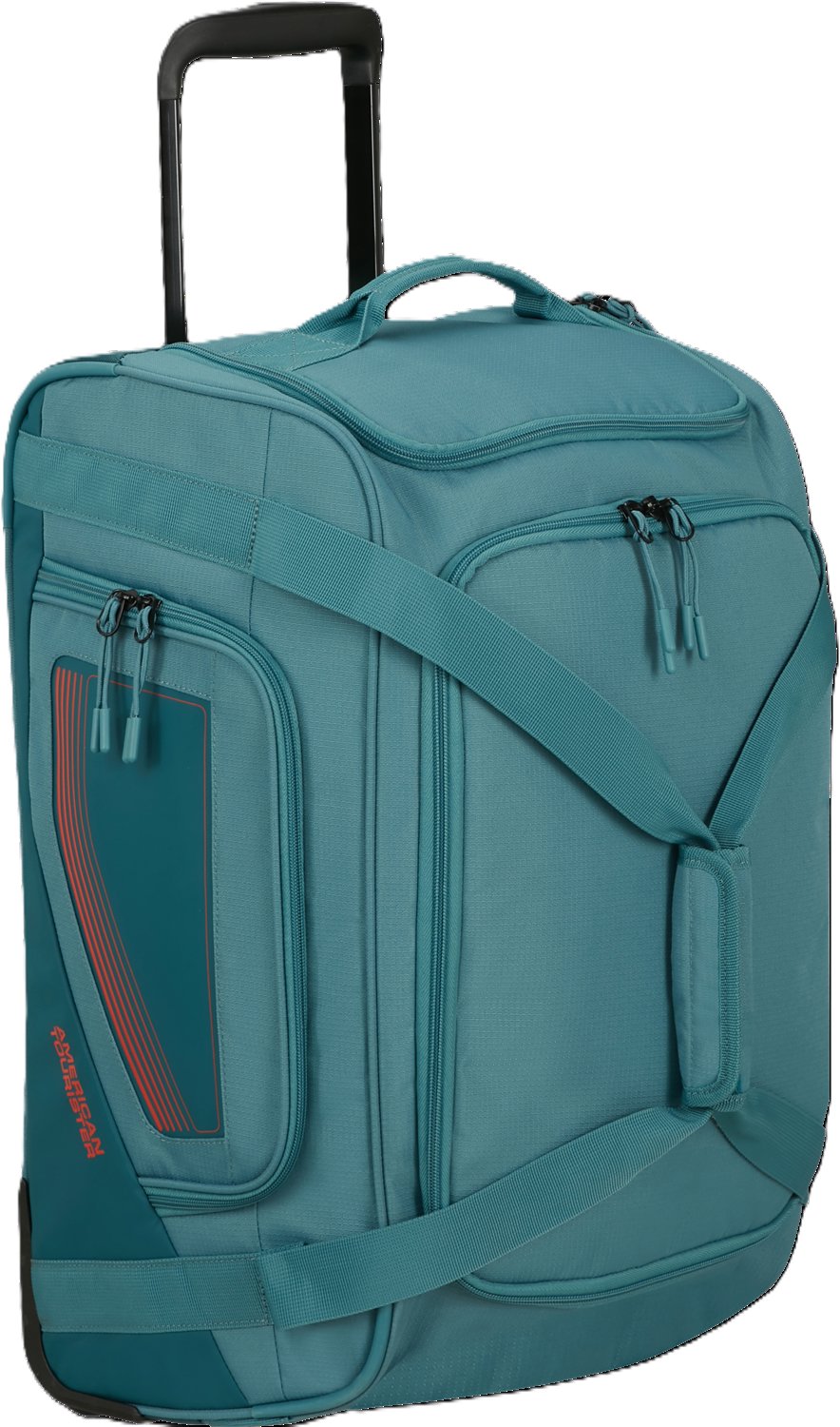 American Tourister Příruční taška s kolečky 55 cm City Racer Duffle/Wheels S petrol