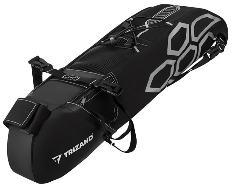 Trizand 27353 Brašna pod sedlo kola 12 l, černá