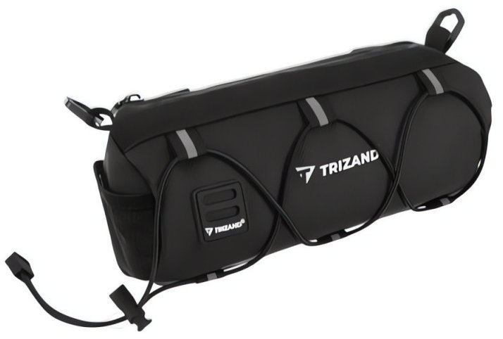 Trizand 27352 Brašna na řidítka 1,5 l, voděodolná, černá