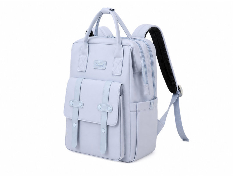 Verk 27816 Městský batoh s kapsami 41 × 28 × 21 cm, modrý