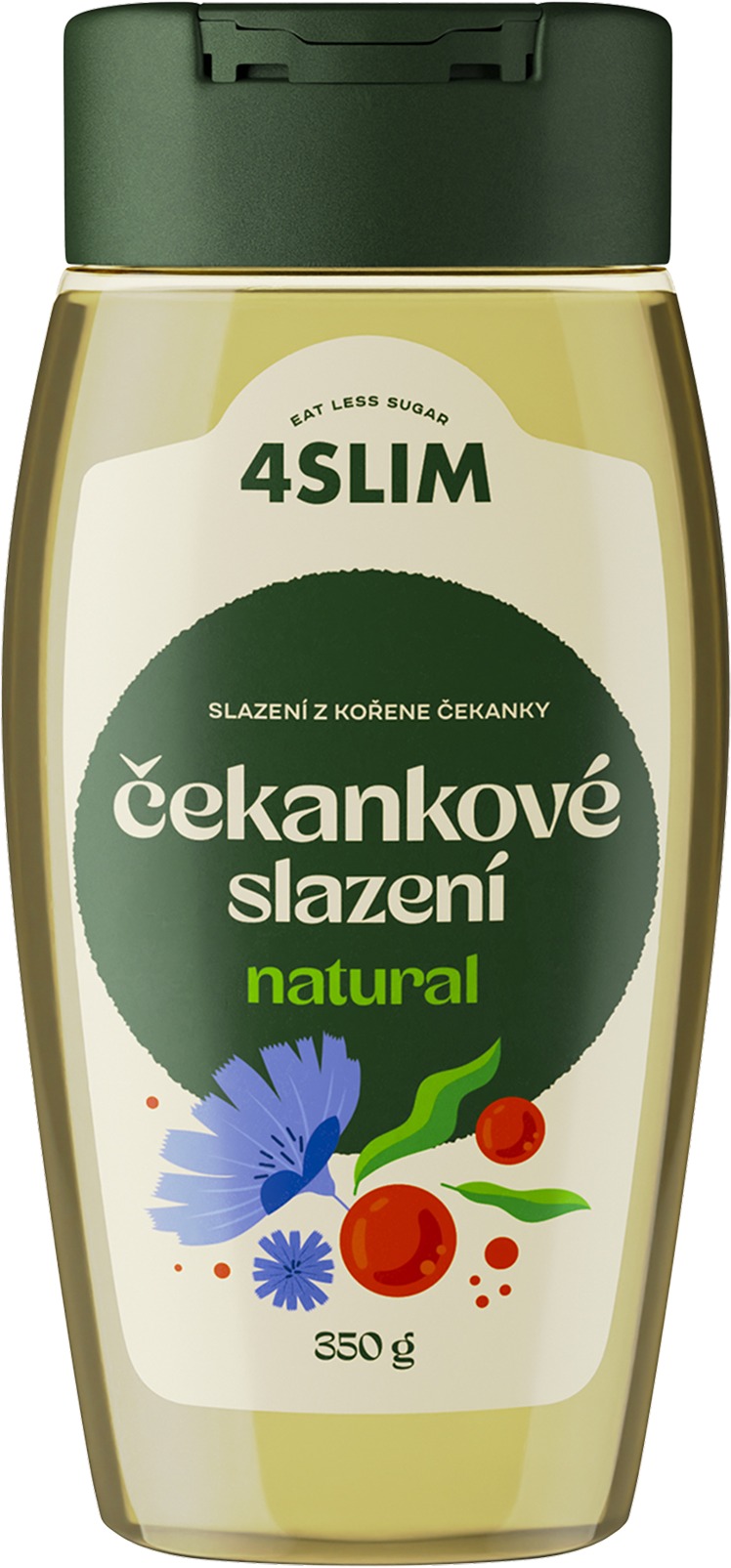 4Slim Sladidlo z čekanky natural 350 g