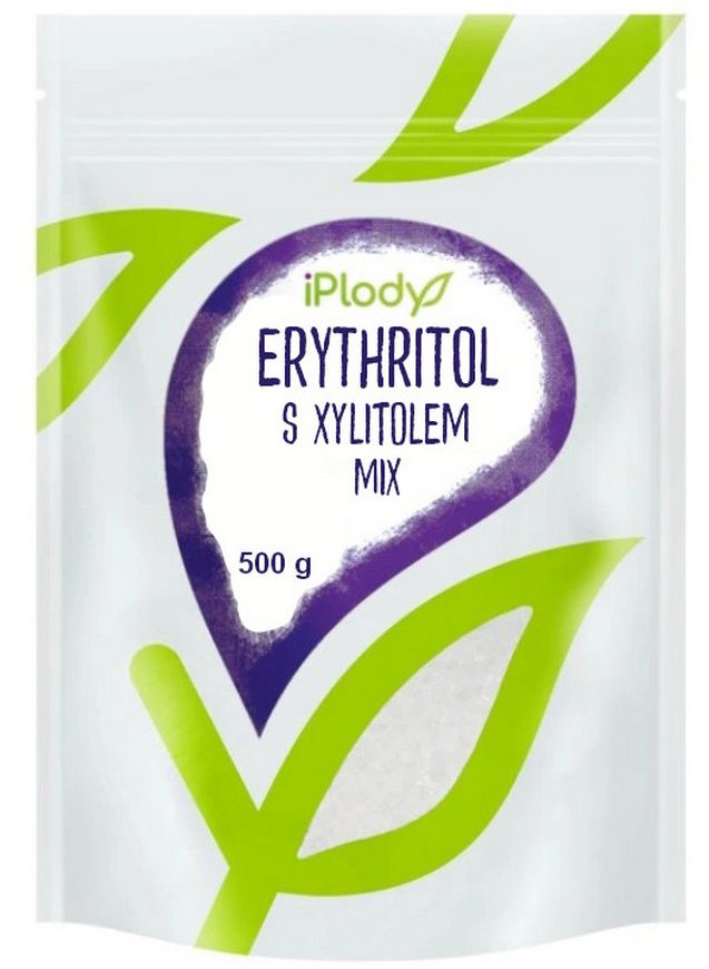 Low Carb Market Erythritol s xylitolem mix, sladidlo 500 g