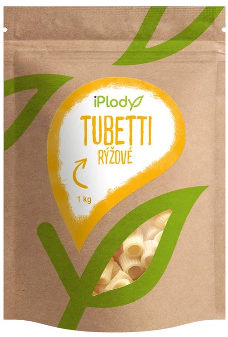iPlody Rýžové těstoviny trubky 1 kg