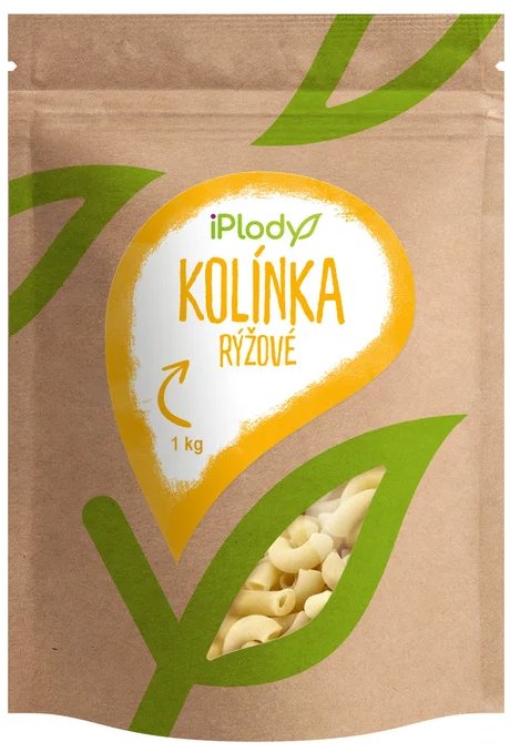 iPlody Rýžové těstoviny kolínka 1 kg