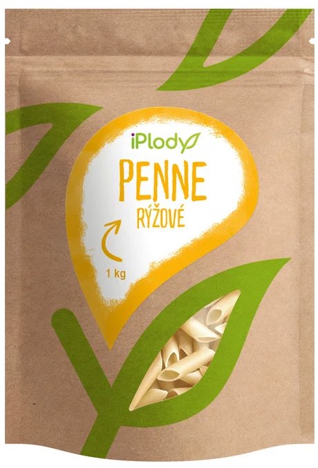 iPlody Rýžové těstoviny penne 1 kg