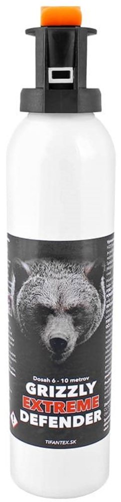 TifanTEX Obranný sprej na medvědy Defender 300 s nylonovým pouzdrem, 300 ml