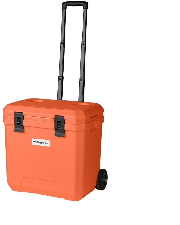 Naturehike Chladicí a termoizolační box na kolečkách 36 l, oranžový