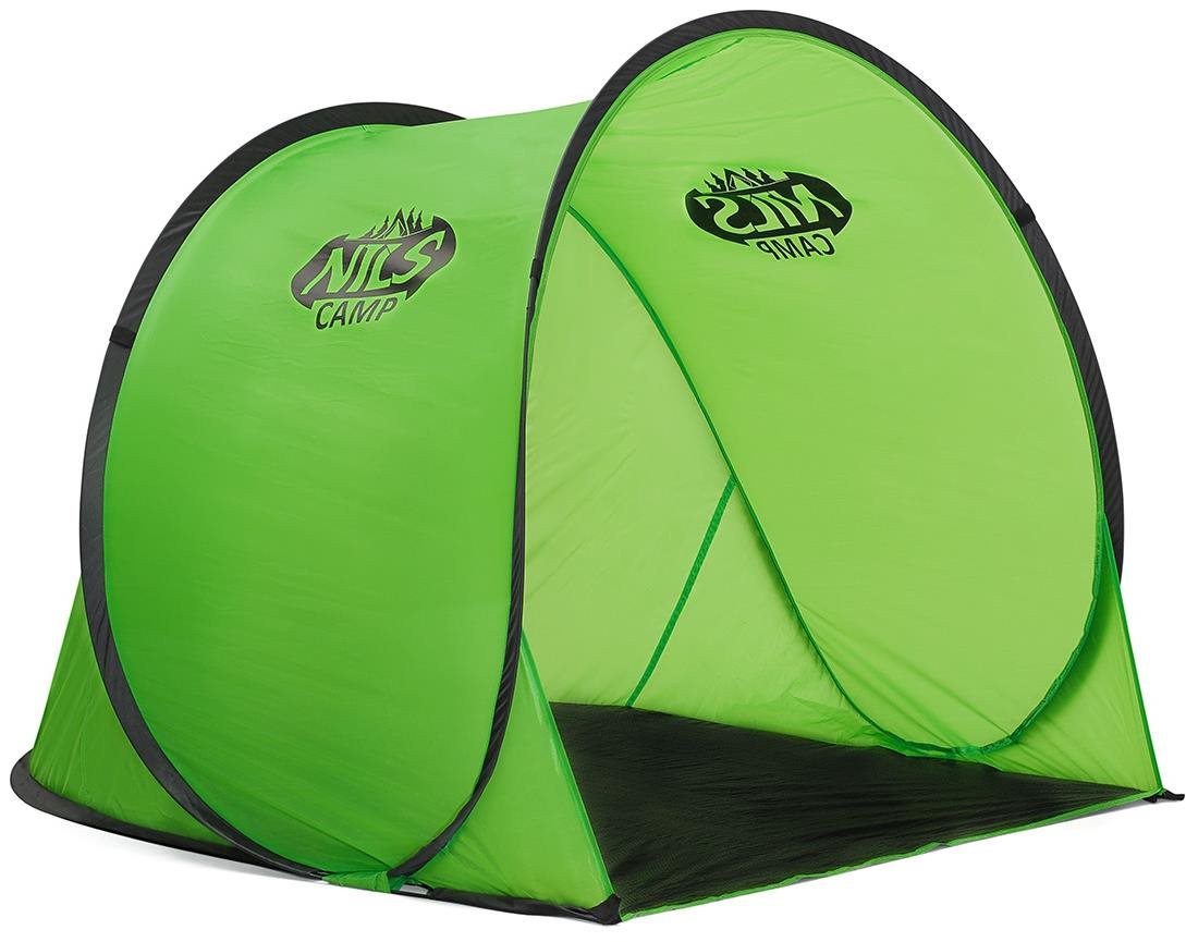 Samorozkládací plážový stan NILS Camp NC3173 zelený