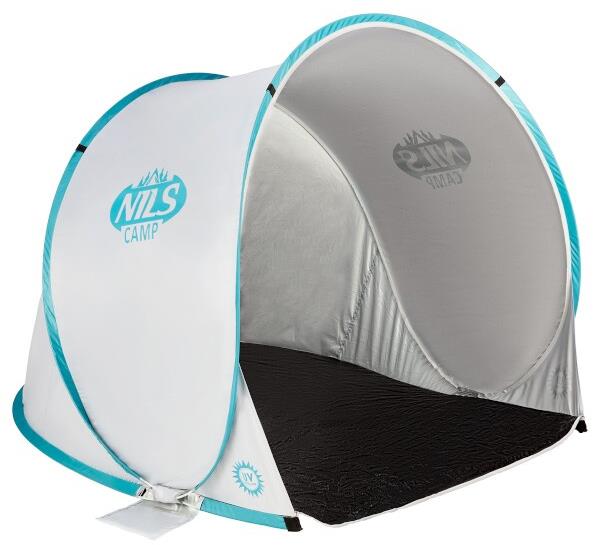 NILS Camp NC3142 šedo-tyrkysový