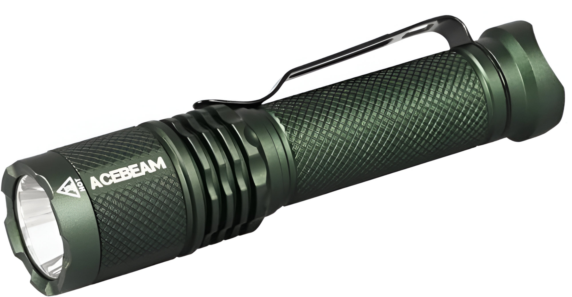 AceBeam Taktická LED svítilna TAC AA, 1000 lm, zelená