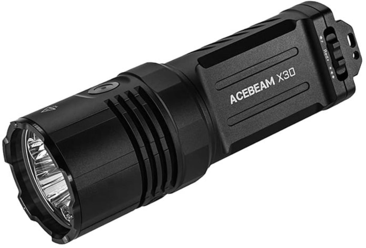 AceBeam X30 Dual-Source Searching Flashlight with Three Modes